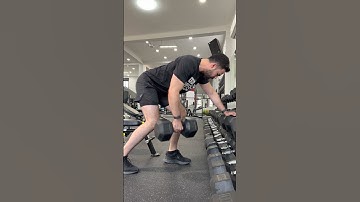 Split Stance Single Arm Dumbbell Row w/ Rotation