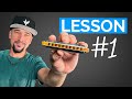 Beginner harmonica lesson 1 your very first lesson