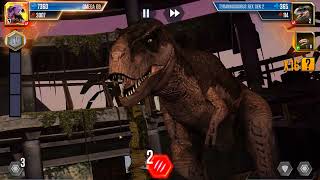 Defeat 30 opponents -T rex Ông Trùm Khủng long Bạo Chúa đánh bại 30 đối thủ -Jurassic World the game