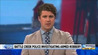 Police investigate armed robbery in Battle Creek