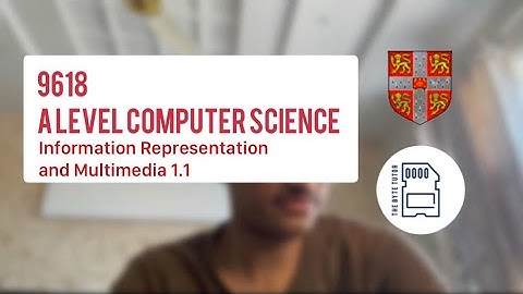 A-Level Computer Science 9618 | Information Representation & Multimedia | Full Chapter Breakdown 1.1