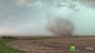 June 2 Tornado Warnings | Video taken 3 miles south of Miami, MB