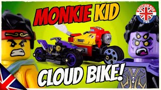 LEGO Monkie Kid&#39;s Cloud Bike (set 80018): Full unboxing, stop motion, speed build, and review!