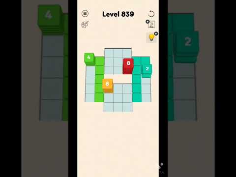 blocks stack puzzle level no. 839