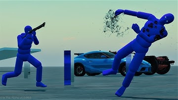 Active Ragdoll And Brutal Kills! [Project Hexane]  #29