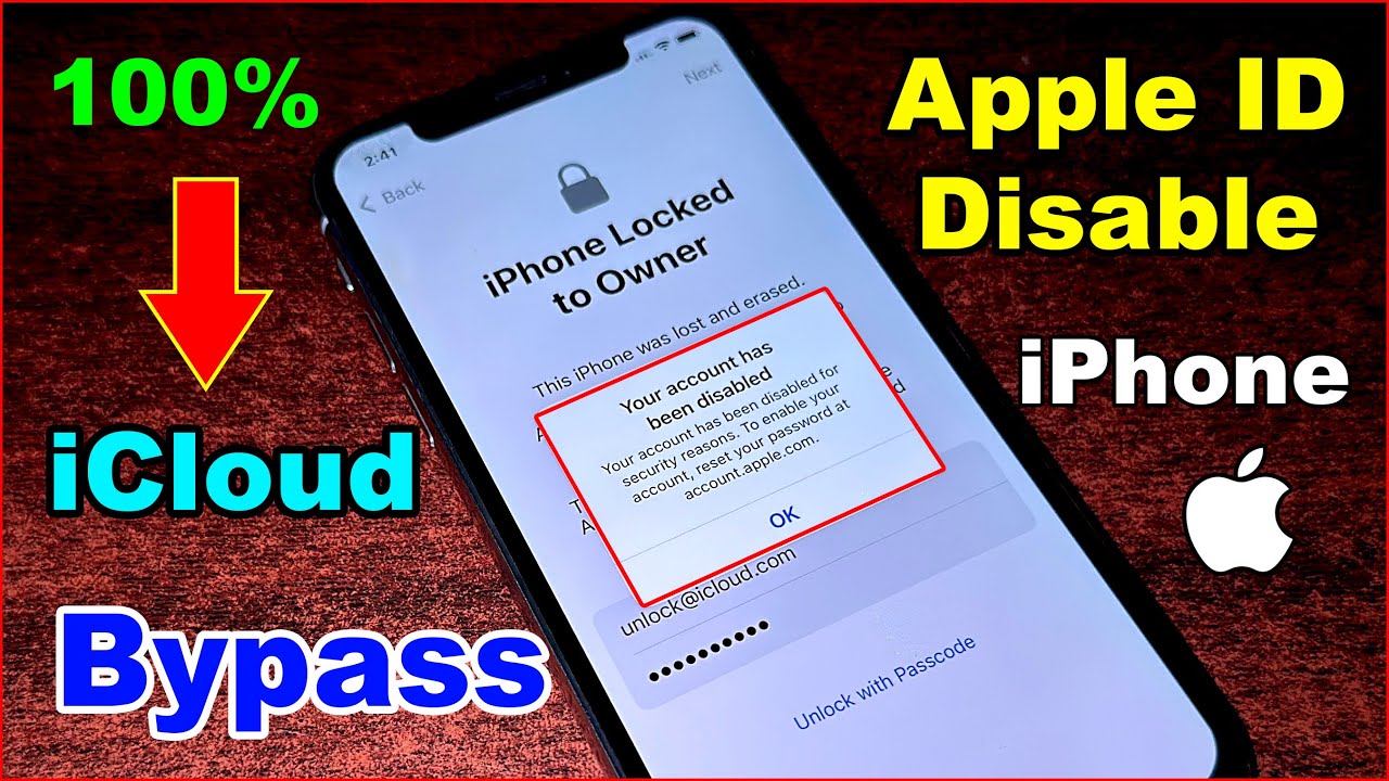 how to unlock iPhone forgot apple id and password - YouTube