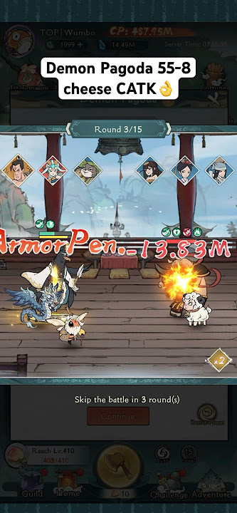 Can this INSANE Build defeat Demon Pagoda 55-8 floor⁉️ Nobody’s Adventure Chop Chop