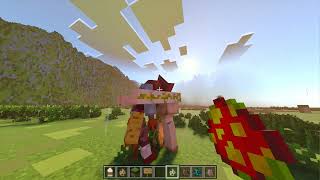 Minecraft Captain Clark from Backrooms Movie Addon in Minecraft