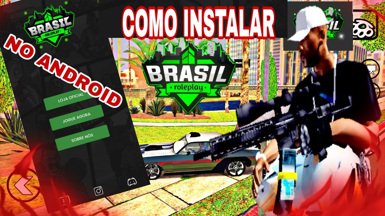 COMO JOGAR BRASIL ROLEPLAY NO ANDROID 