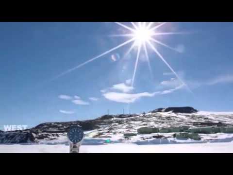 Flat Earth Debunked: A time lapse of the 24 hour sun in Antarctica