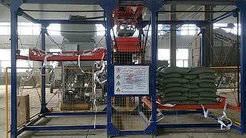 Cheap price automatic bag palletizer machine 1
