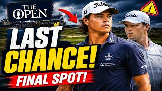 🚨 BREAKING UPDATE! 12 GOLF STARS BATTLE FOR THE FINAL SPOT AT THE OPEN— ALL BATTLE FOR THE OPEN!