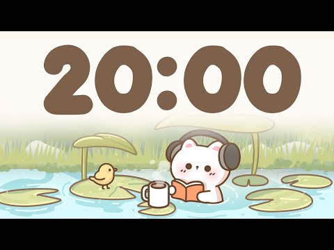 20 Minute Timer For Classroom Chill Study Focus Music 