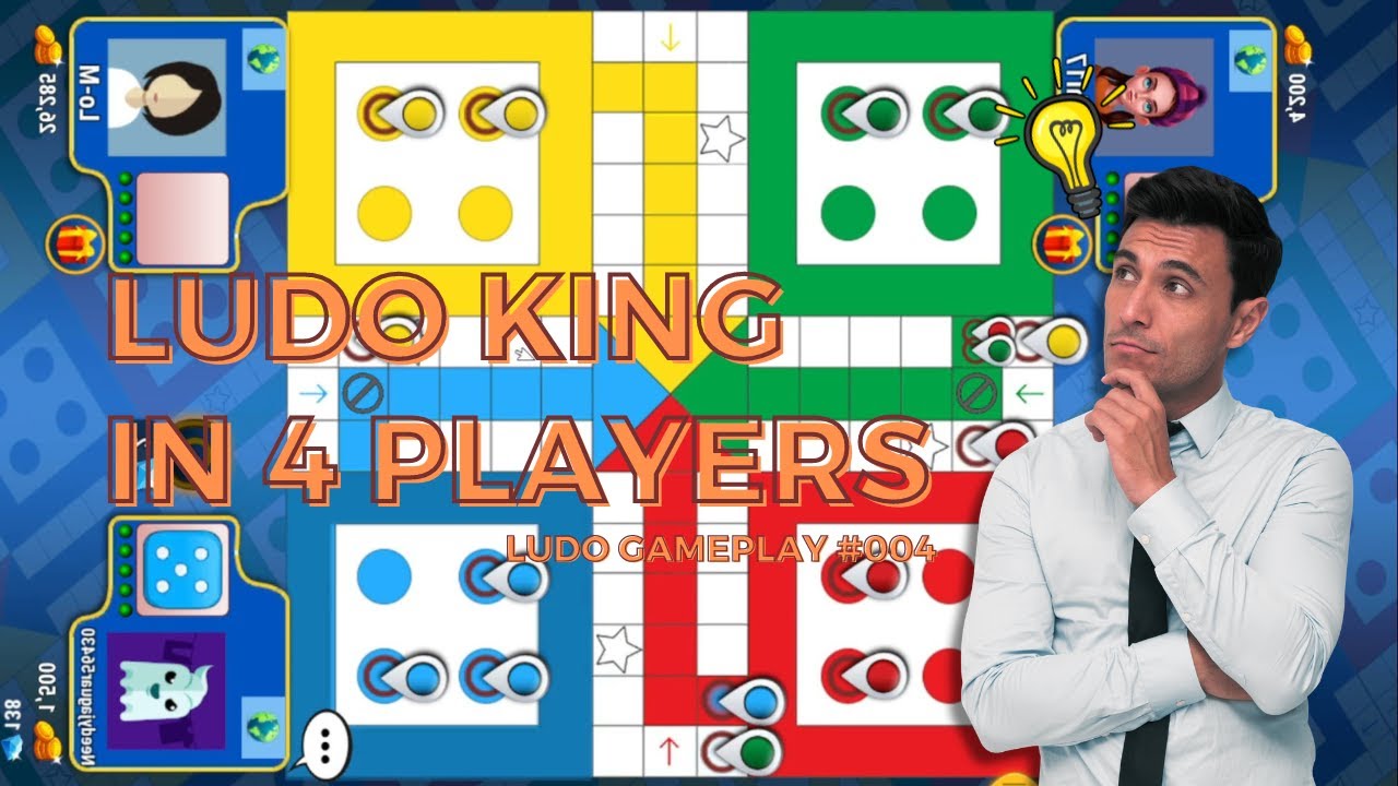 Ludo King - Ludo game in 4 players | Ludo gameplay #004 - YouTube