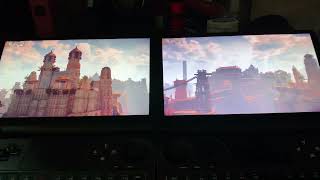 GPD Win Mini 2024 vs 2023 Display Comparison, Horizon Zero Dawn benchmark.