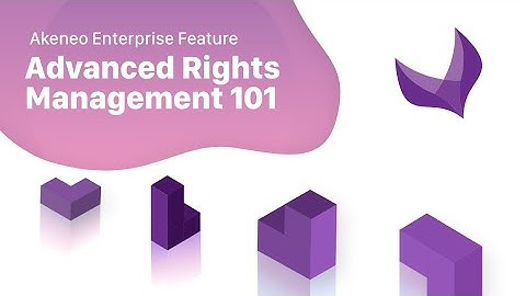 Akeneo Enterprise Edition Features - Advanced Rights Management
