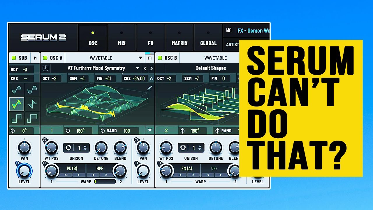 3 Things THIS Synth Does that Serum Just Can't