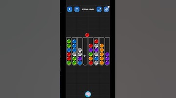 Special level after Lv 455 Ball Sort Puzzle - Color Game / 顏色分類遊戲 / ボールソーティングパズル (Guru Game)