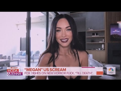 Megan fox talking about her upcoming movie, her relationship and kids on the Hoda and Jenna show