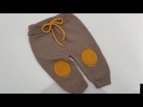 Yenidoğan bebek pantolon yapımı (3 - 6 aylık)