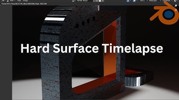 Hard Surface timelapse video