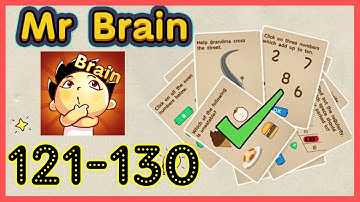 Mr Brain Level 121 122 123 124 125 126 127 128 129 130 Walkthrough Solution