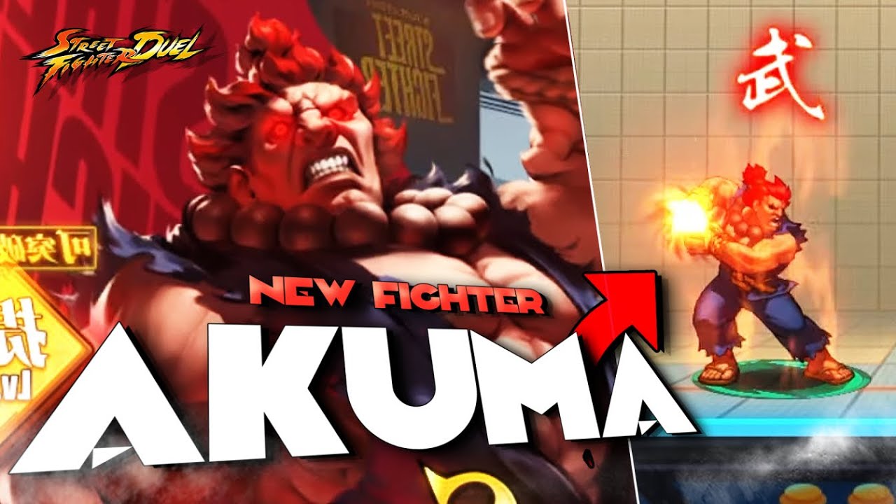 GET READY FOR NEXT BIG CHARACTER AKUMA!!!! (Street Fighter Duel