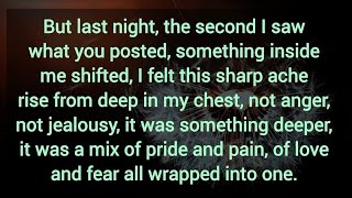 Download Lagu Last night, the second I saw what you posted, something inside me shifted, not anger, not jealousy. MP3 Download Lagu Last night, the second I saw what you posted, something inside me shifted, not anger, not jealousy. MP3