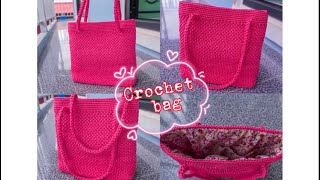 Crochet bag /របៀប​ចាក់កាបូប​ងាយៗដោយខ្លួន​ឯង