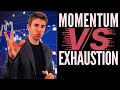 🅼🅾🅼🅴🅽🆃🆄🅼 🆅🆂 🅴🆇🅷🅰🆄🆂🆃🅸🅾🅽  ▀▄ How to Look at Exhaustion and Momentum ▄▀