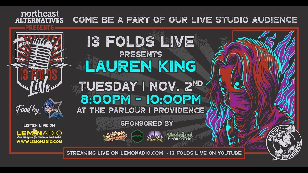 13 Folds Live @ Parlour w/ Lauren King