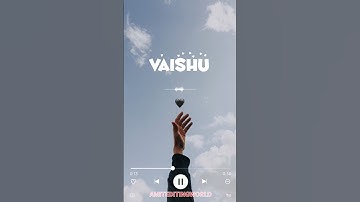 Vaishu name new whatshapp story status | vaishu name love status | #love #status #newwhatsapp #art