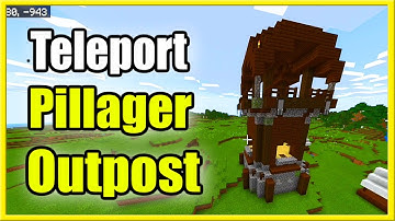 How to Teleport to Pillager Outpost in Minecraft (Best Tutorial!)