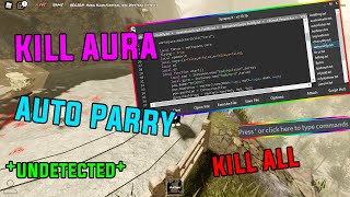 ROBLOX ZOぞ BEST SCRIPT/HACK [KILL AURA , AUTO PARRY , KILL ALL , BIG HITBOXES ...] *undetected*