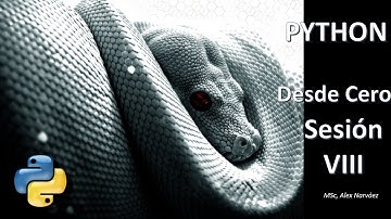 Concurso Nacional De Programación - Curso de Python - Sesión VIII
