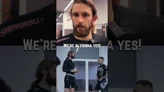 Adam Wardziński stopped by Alpha Academy Seestadt on his way to the ADCC Trials