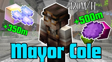 The ULTIMATE Guide for Mayor COLE!!! (Hypixel Skyblock Guide)