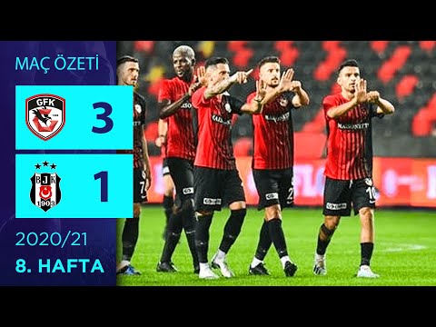 ÖZET: Gaziantep FK 3-1 Beşiktaş | 8. Hafta - 2020/21