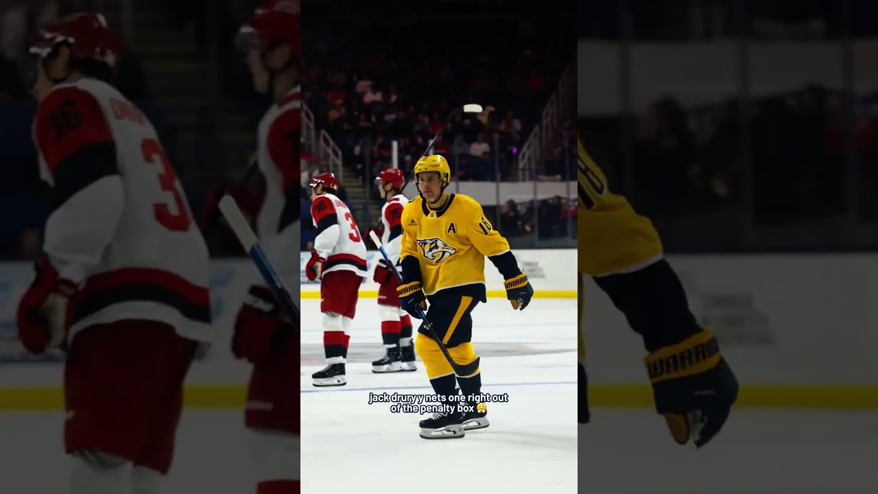 From the penalty box, to the twine for Jack Drury 🤯 #predsnhl