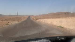 طريق ورزازات تازناخت عبر ترميكت فينت اغلس route ouarzazate agadir à travers tarmigte finte taznakhte