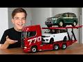 1:18 SUV Delivery &amp; ASMR Unboxing - Toyota LC200 &amp; Range Rover Sport 🚗🎧