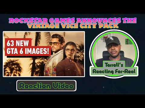 63 New GTA 6 Images - New Vehicles, Weapons, and Vintage Vice City Exclusives! (Reaction Video)