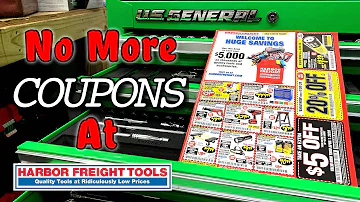 Does Harbor Freight still send out coupon books?