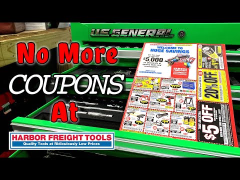 Harbor Freight Discontinues Coupons and All Catalogs End of Era