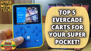 Top 5 Evercade Carts For Your Super Pocket!