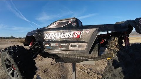 NEW ARRMA KRATON 8s EXB Upgrade Option RAW Testing...