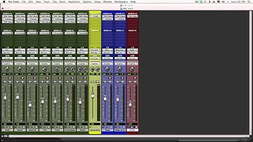 Track Presets in Pro Tools