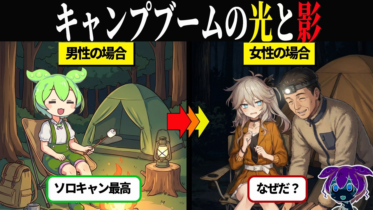 キャンプブーム終了の裏側。なぜ参加者が激減したのに市場規模は過去最高なのか？