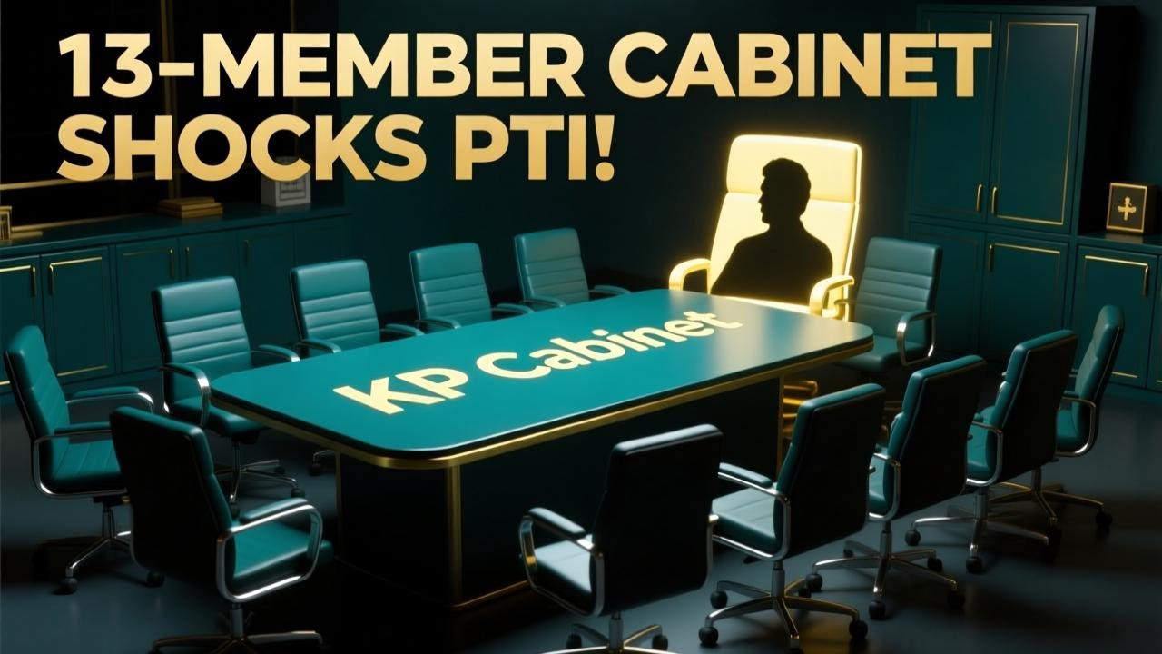 CM Sohail Afridi Forms 13-Member KP Cabinet Against PTI Orders