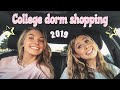 College dorm shopping VLOG | 2019